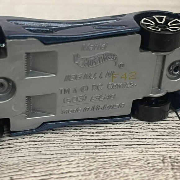 Hot Wheels - DC The Batmobile Bat Man Blue - Diecast Collectible - 1:64 - USED - Picture 5 of 5